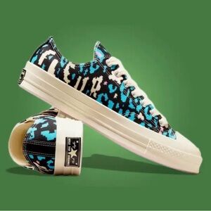 Converse Golf Le Fleur Digital Leopard Blue